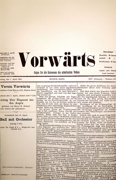 El Verein Vorwärts en Buenos Aires y su aporte a la política argentina