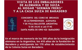 Concierto del Coro de Bronces de Altenmedingen, Alemania y de Villa Ballester, Argentina