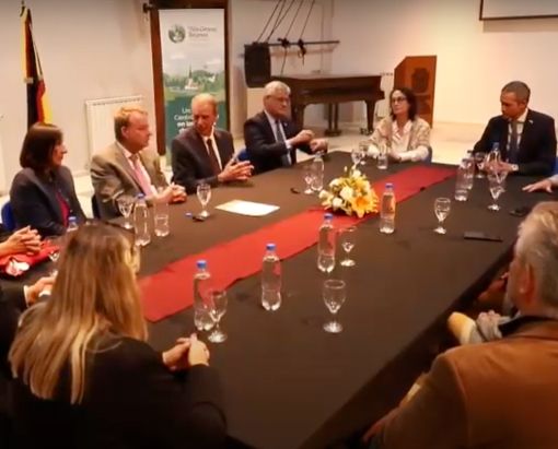 El Embajador Lamlé visitó Villa Gral. Belgrano