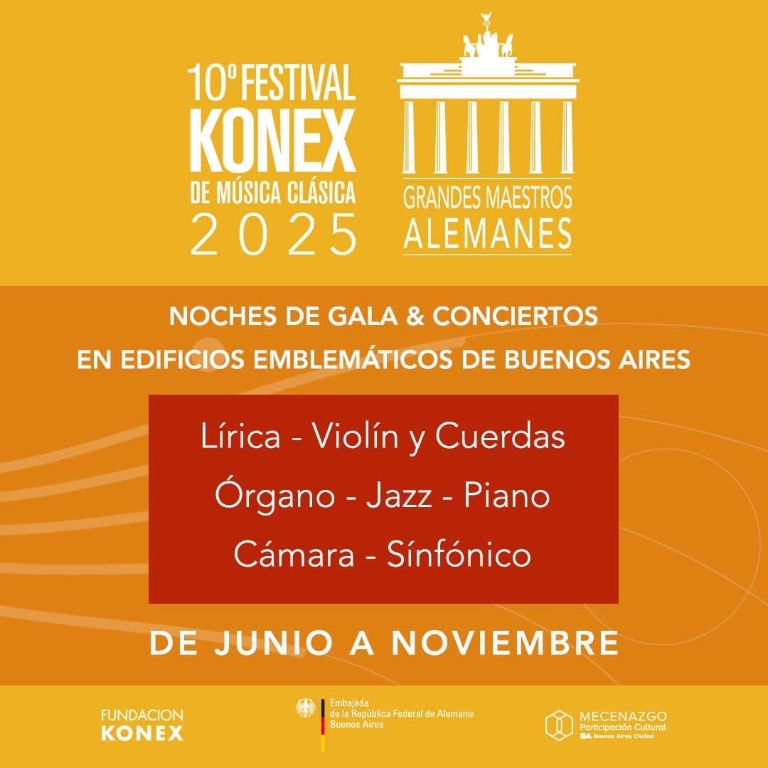 10° Festival Konex de Música Clásica  2025