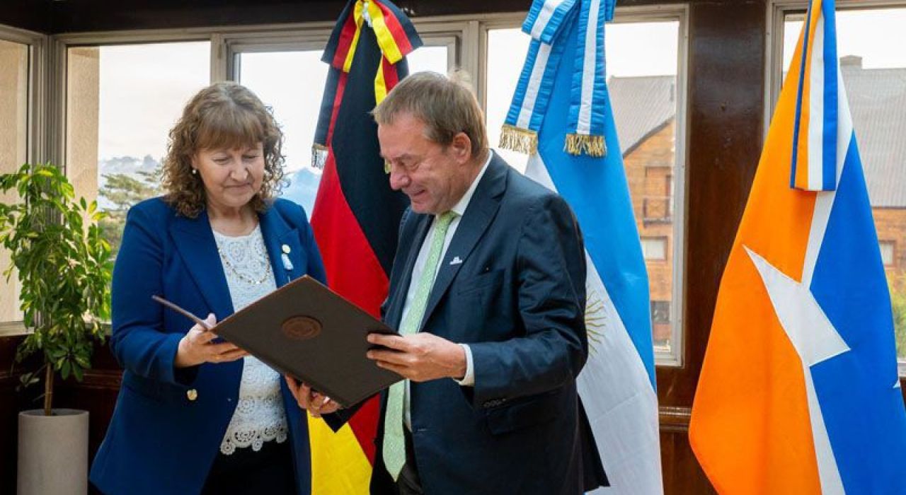 Urquiza recibió al embajador alemán