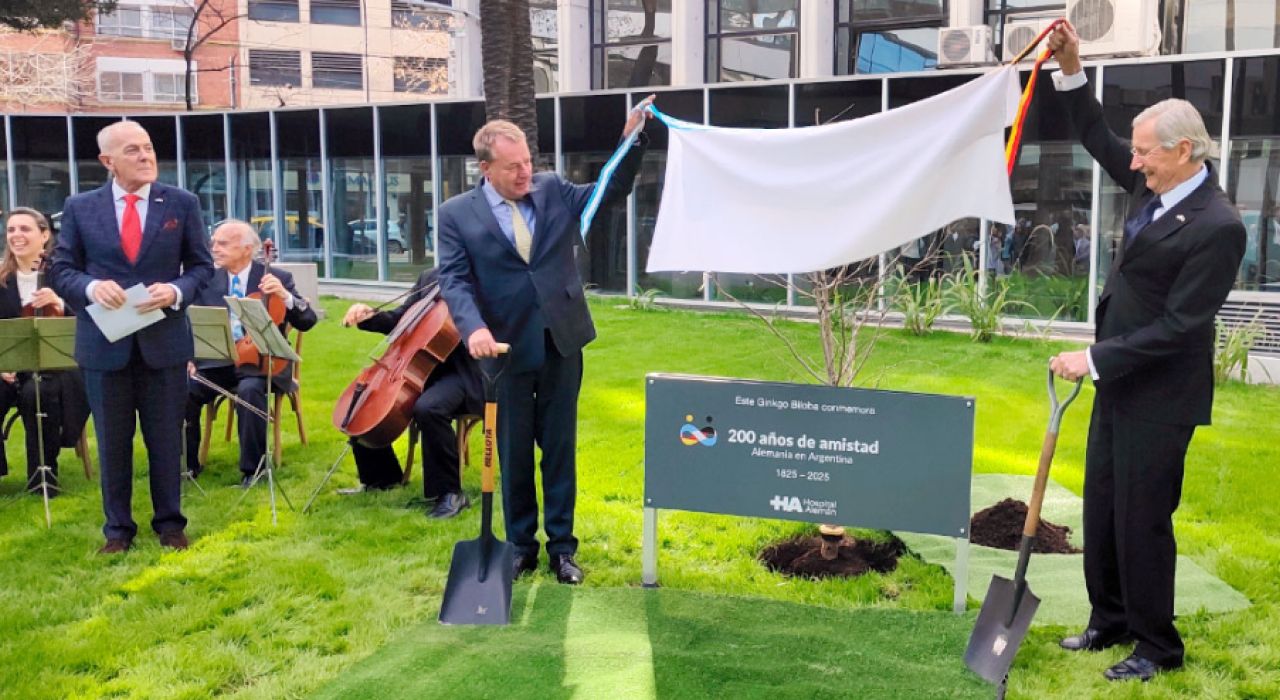 El Hospital Alemán celebró los 200 años de inmigración alemana en Argentina con un homenaje a la historia, la comunidad y el futuro compartido
