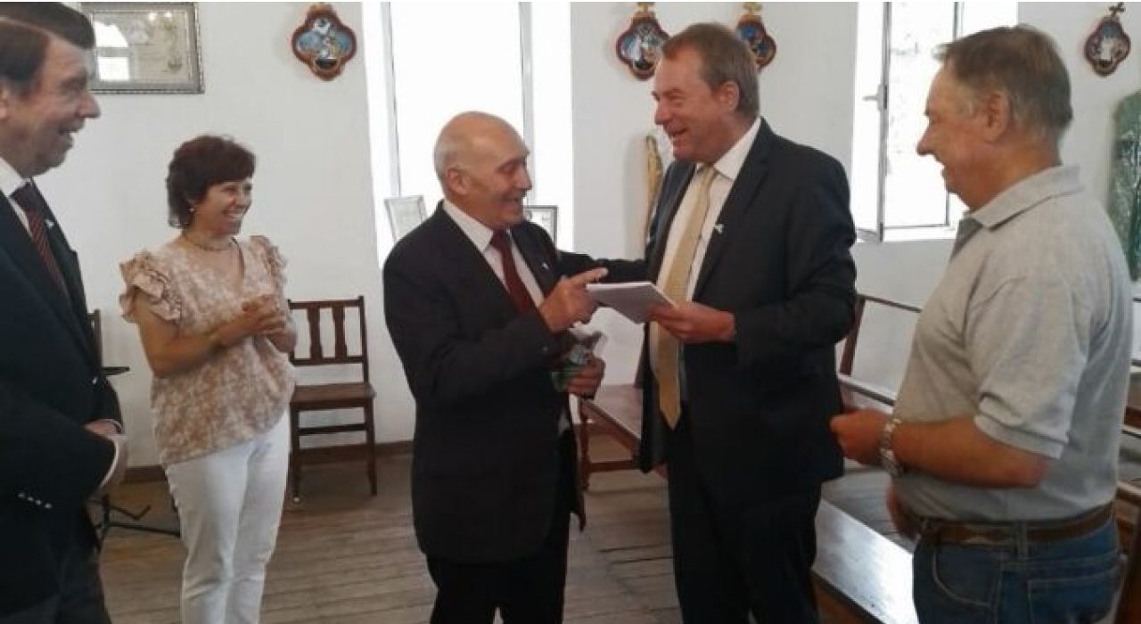 Histórica visita del Embajador de Alemania a las Colonias de Olavarría