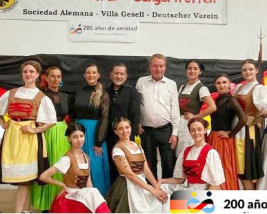 El emotivo cierre de la gira del embajador Lamlé por el sur bonaerense: cómo fue el homenaje al pionero alemán de Villa Gesell