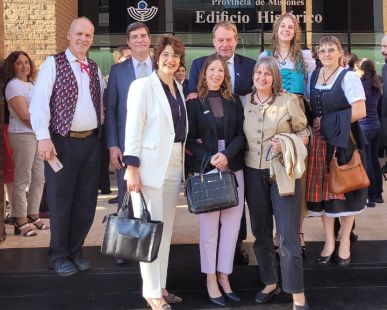 Misiones celebra la inmigración alemana: la visita del Embajador Dieter Lamlé
